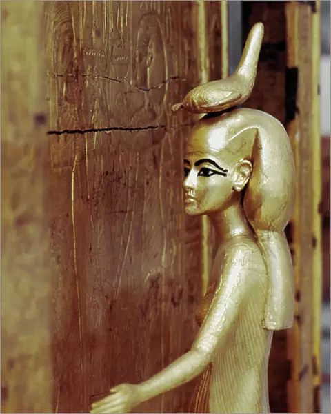 Tresor of Tutankhamun representing the protective goddess of the canopy chest