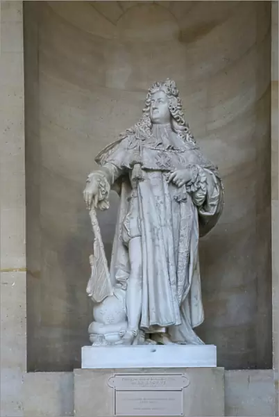 Philippe Duc d'Orleans known as 'The Regent', 1837 (marble sculpture)