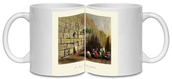 Holy Land- Jews Place of Wailing, Jerusalem -Bible