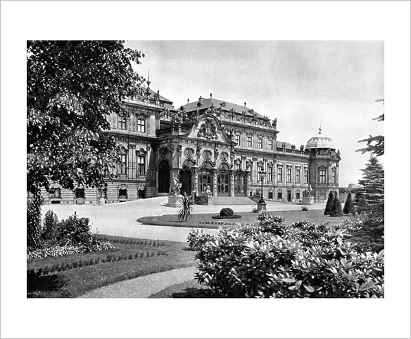 Belvedere Palace (Schlosz Belvedere), Vienna, Austria