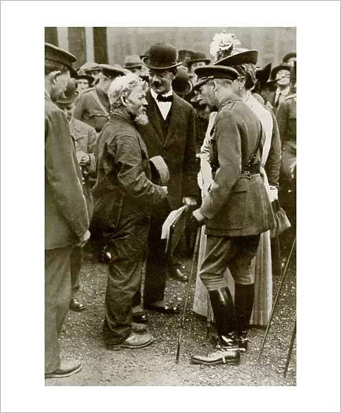 WW1: King George and Queen Mary