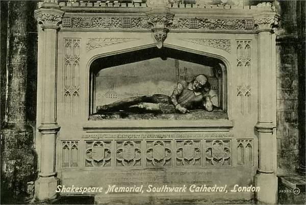 Shakespeare Memorial, Southwark Cathedral