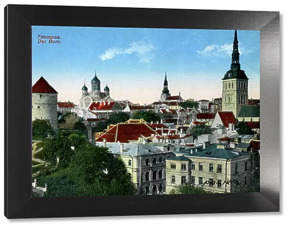 Toompea /  Cathedral Hill, Tallinn, Estonia, early 20th century (postcard)
