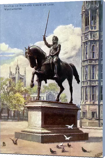 Richard Coeur de Lions statue, Westminster