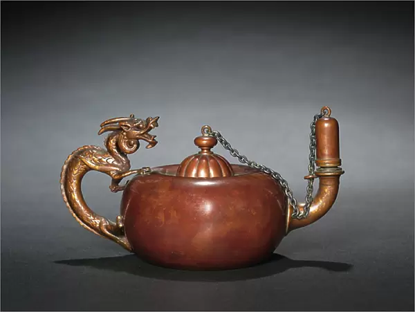 Oil Lamp, 1880 (copper )