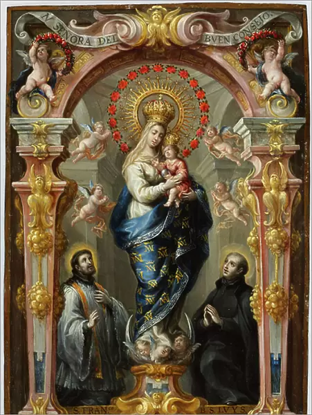 Our Lady of Good Counsel, c.1680 (oil on copper)