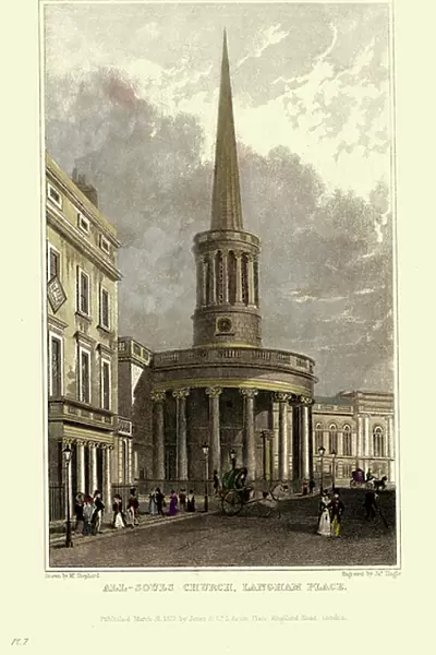 London Views:All- Souls church