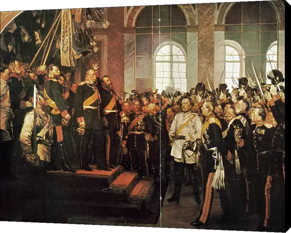 Wilhelm I (1859-1888) King of Prussia from 1861, being proclaimed first Emperor of Germany, 1871