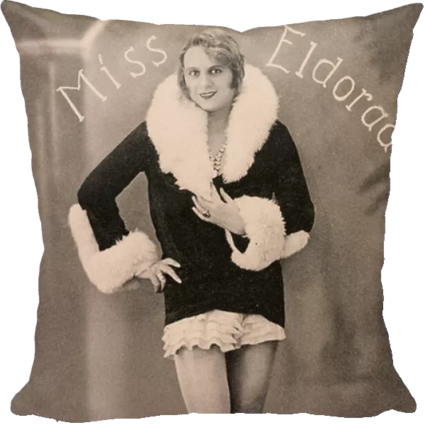 Drag queen Hansi Sturm as 'Miss Eldorado', c.1927 (photo)
