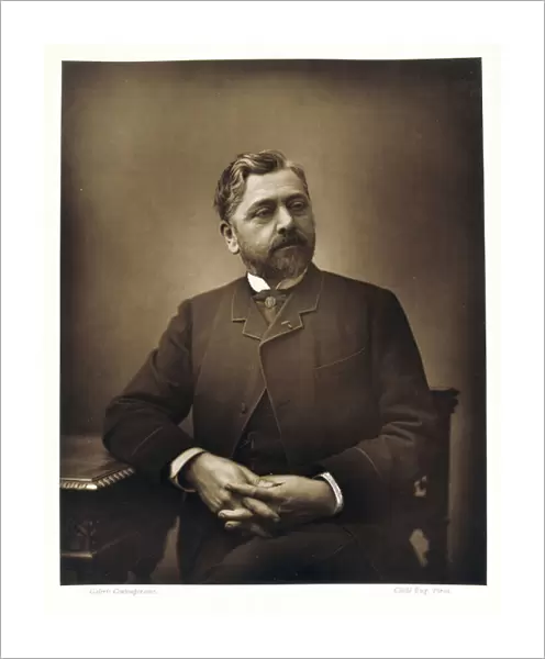 Gustave Eiffel (1832-1923), French engineer.(1880)