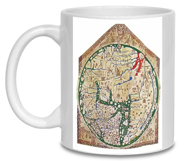 The Hereford Mappa Mundi, 1280