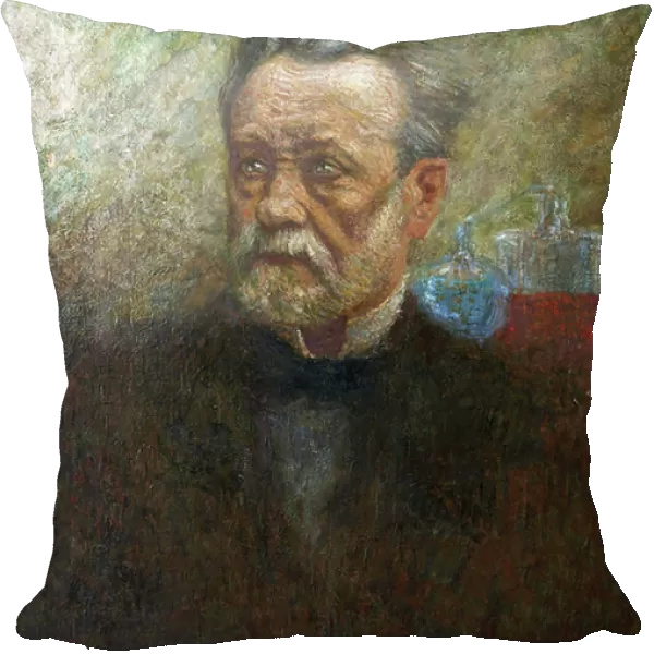 Portrait of Louis Pasteur (1822-1895) (oil on canvas)