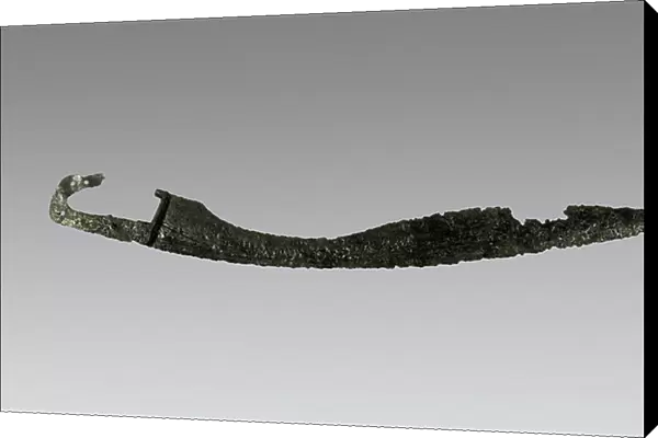 Iberian falcata made of iron, Iron Age (metal)