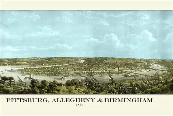 Pittsburg, Allegheny - Birmingham, 1871