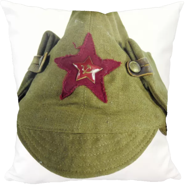 Soviet Budenovka Winter Army Cap, 1920s-1930s (object)