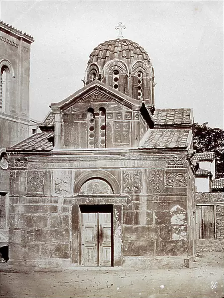 The byzantine church of Agii Theodori in Athens