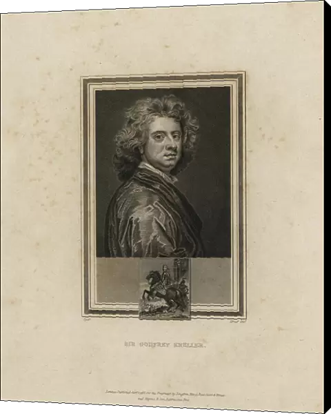 Self portrait of Sir Godfrey Kneller