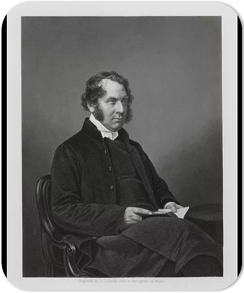 Henry Montagu Villiers, English clergyman (engraving)