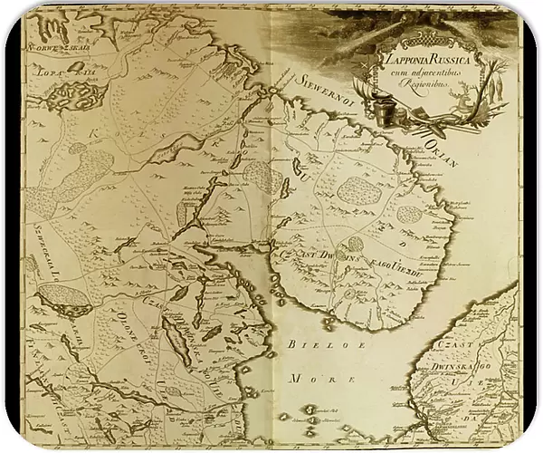 Russian Lapland, 1745