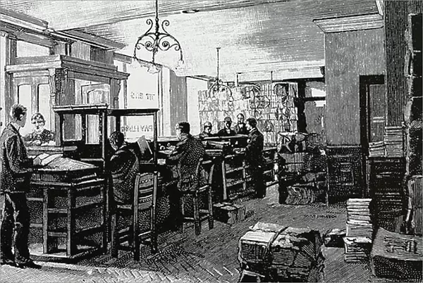 The offices of the Publisher, George Newnes, 1892