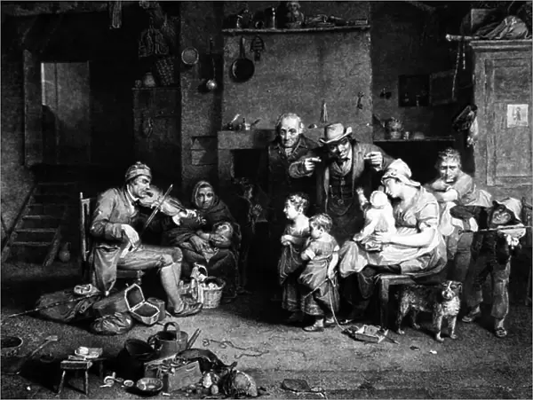 The Blind Fiddler, 1840