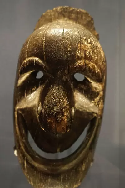 Wooden festival mask from The Republic of Vanuatu
