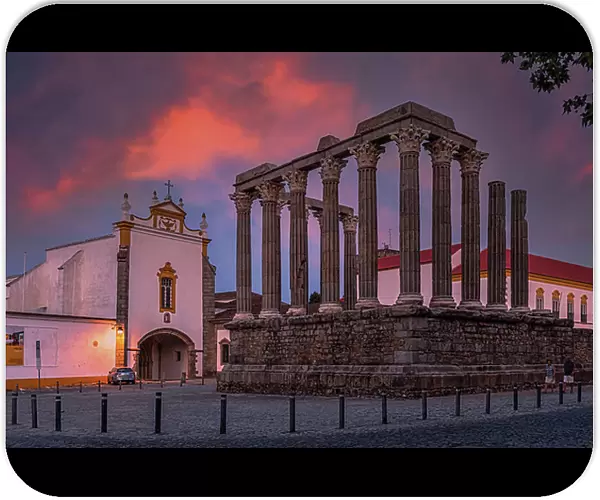 The temple of Diana, Evora, Portugal. 1st century