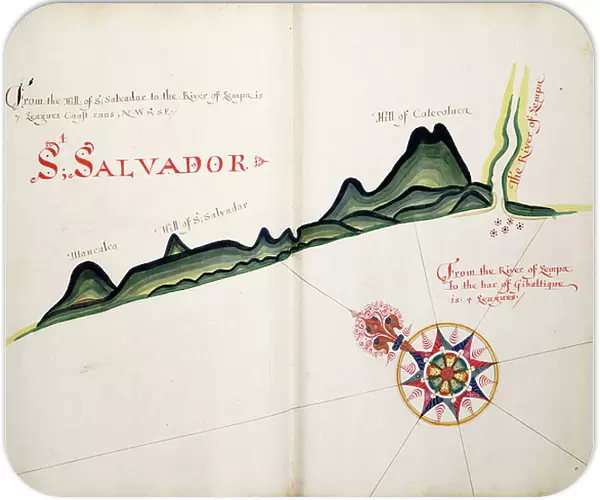 St. Salvador, 1685 (bound sheet)