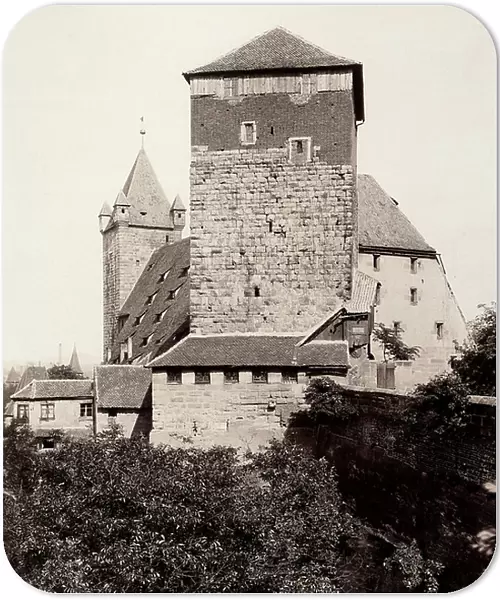 A medieval tower in Nuremberg