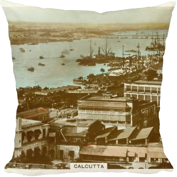 Photocard, 1930s: Calcutta (coloured photo)