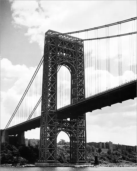 George Washington Bridge over the River Hudson in Manhattan