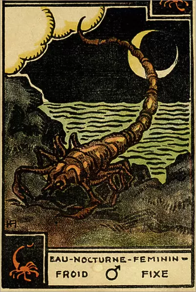 The Scorpio, France, 1927 (print)