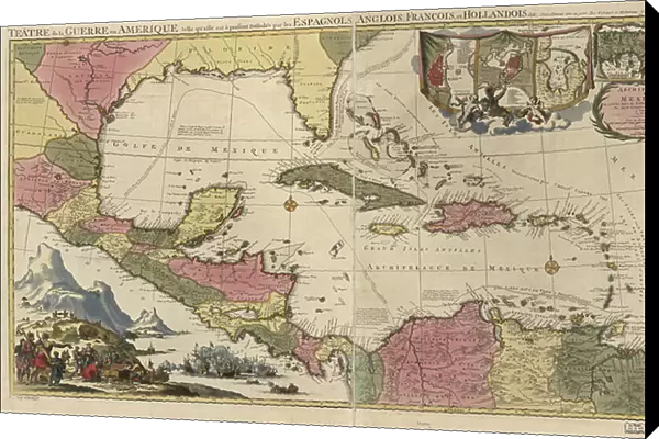 Theatre or War, Mexican Archipelago - the Caribbean, 1757