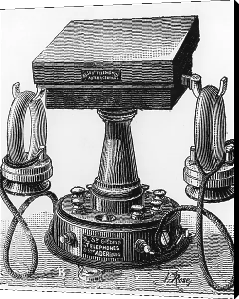 Ader-Bell telephone, 1883