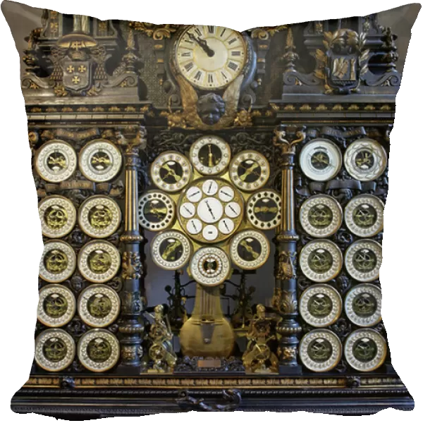 The Astronomical Clock of the Cathedrale Saint-Jean de Besancon built by Auguste-Lucien (Auguste Lucien) Verite (1806-1887) in the 19th century - Astronomical clock, St
