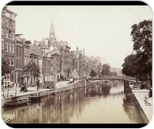Voorburgwal in Amsterdam, Holland
