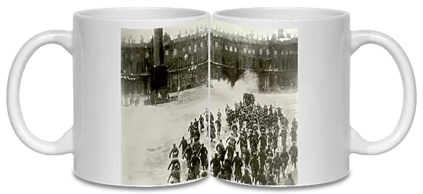 Storming the Winter Palace in Petrograd on 25th October, 1917, , 1927 (film still)