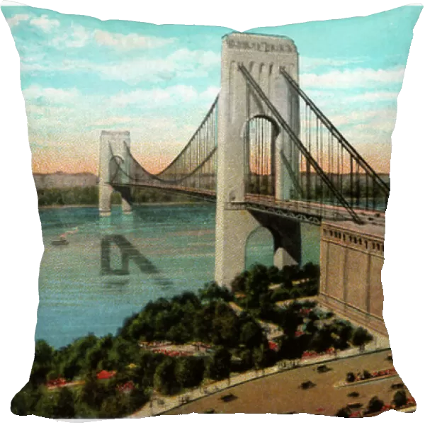George Washington Bridge, New York, c.1925-30 (drawing) (print)