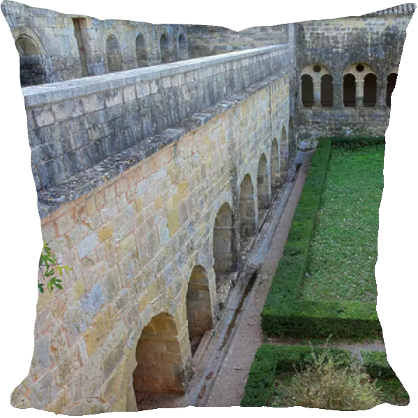 Thoronet Abbey.The cloister