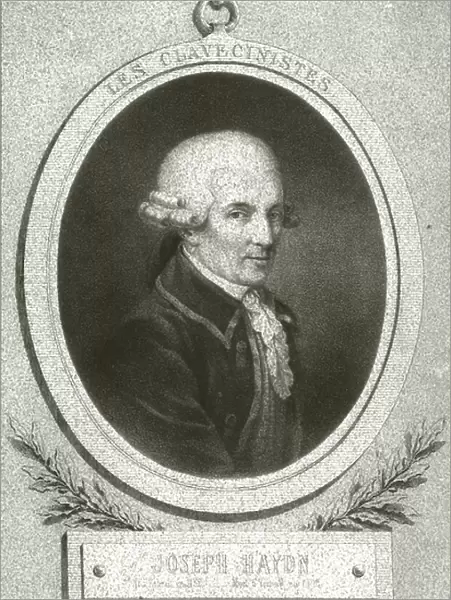 Portrait of Franz Joseph Haydn (litho)