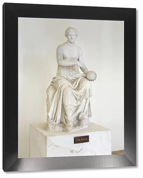 Statue of Urania, Boncompagni Ludovisi collection, pentelic marble, National Roman Museum, Palazzo Altemps, Rome, Italy