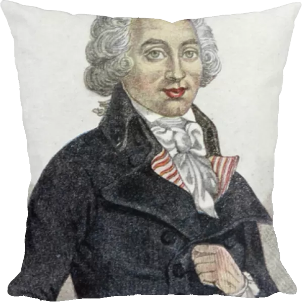 Colour portrait of Armand Gensonne