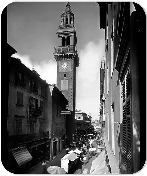 The Civic Tower of casale Monferrato