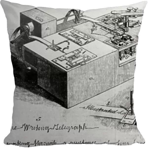 Cowper's writing telegraph, 1879