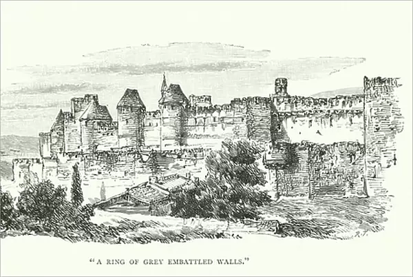 Carcassonne (engraving)
