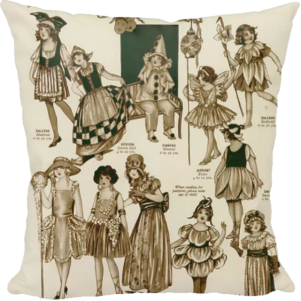 Illustration for Weldon's Children's Fancy Dress catalogue, 1940s (litho)