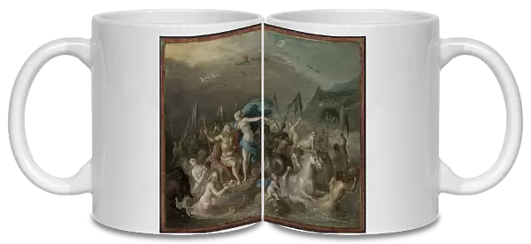 The Triumph of Neptune and Amphitrite, 1630s (oil on copper, mounted on wood)