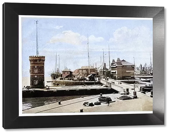 Mumbai's harbour, c.1900 (photo)