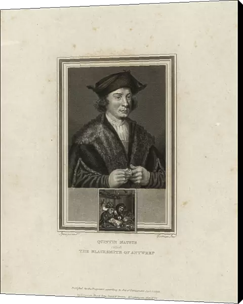 Self portrait of Quintin Matsys or the Blacksmith of Antwerp