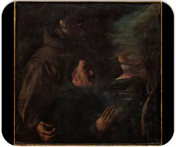 Parish museum. Painting. Portrait of Juan de Miranda. Origin altar (Retablo de Juan de Miranda). Oil on wood. 1628